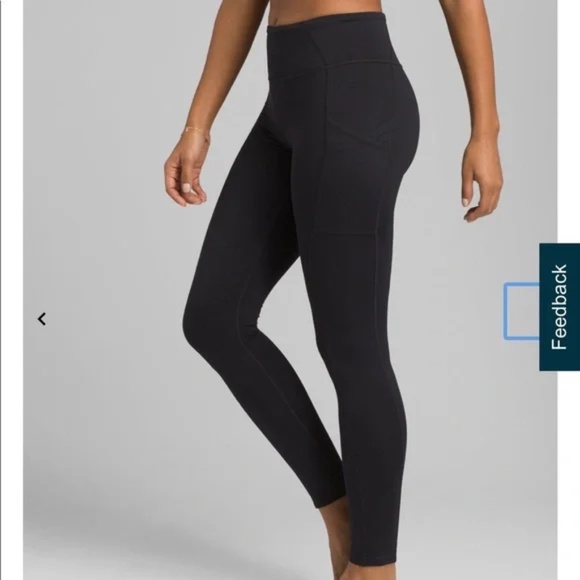 PrAna Electra Yoga Leggings Size S Black - Picture 8 of 8